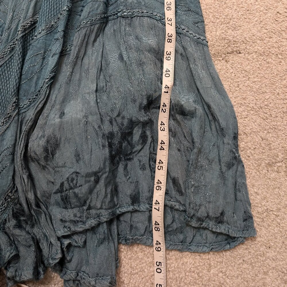 SOLD. Boho Lace up Renaissance Dress - Picture 10 of 10